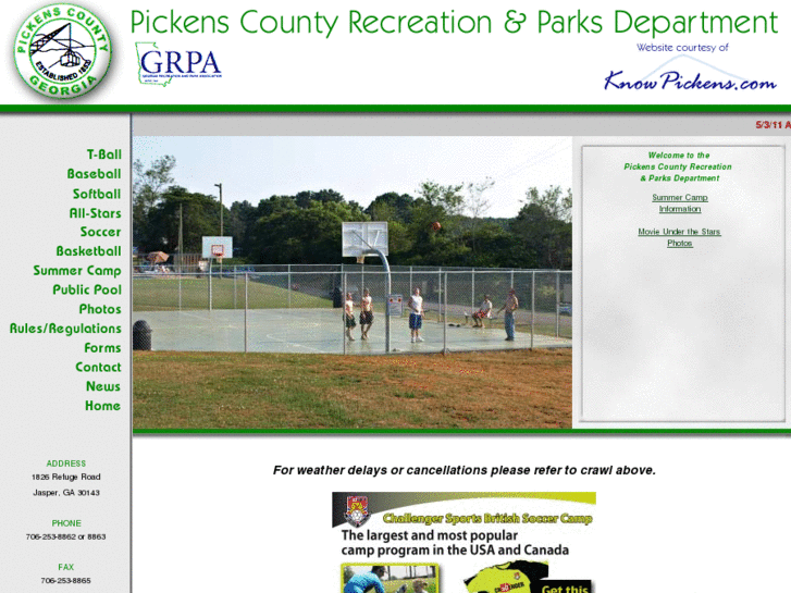 www.pickenscountyrecdept.com