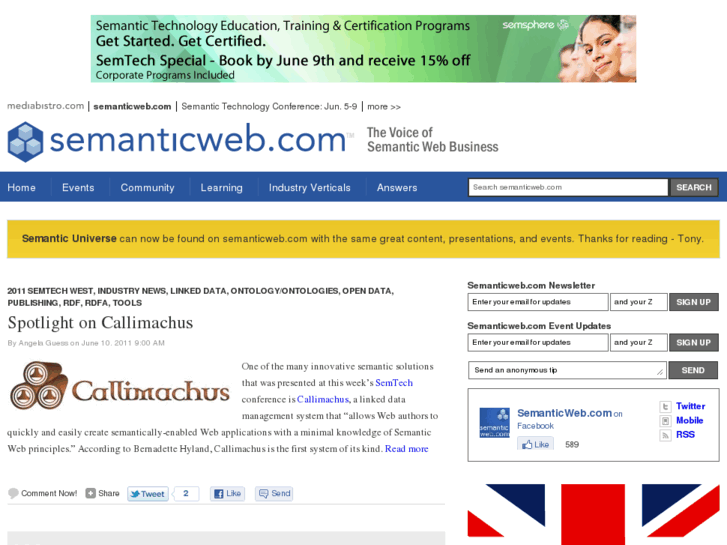 www.semanticuniverse.com