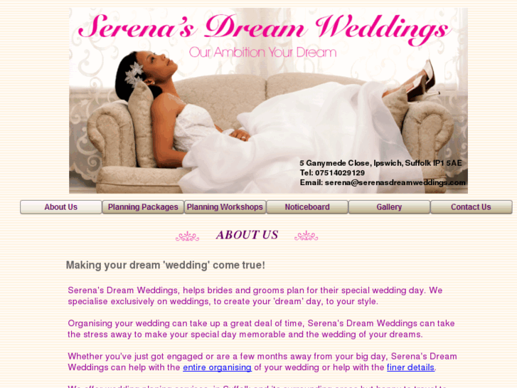 www.serenasdreamweddings.com