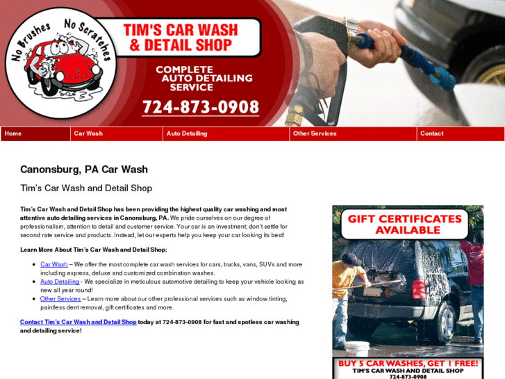 www.timscarwashanddetail.com