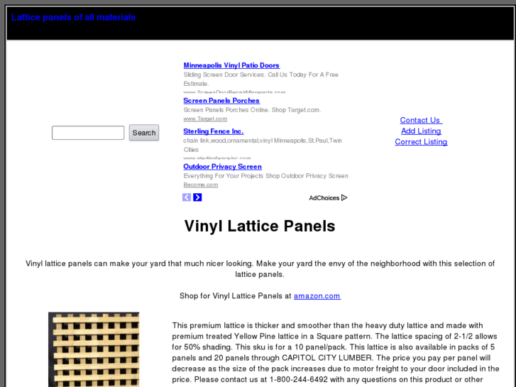 www.vinyllatticepanels.com
