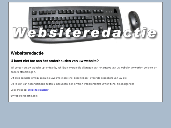 www.websiteredactie.com
