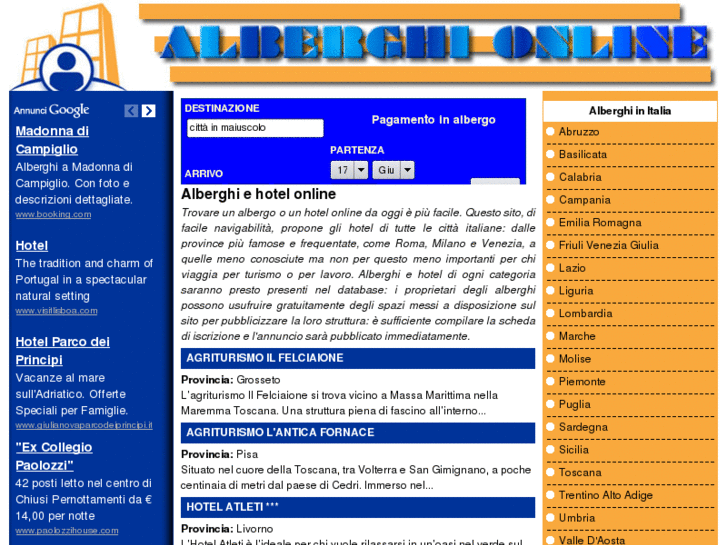 www.alberghionline.biz