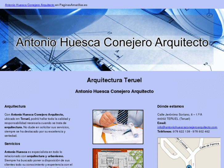 www.antoniohuescaconejeroarquitecto.com