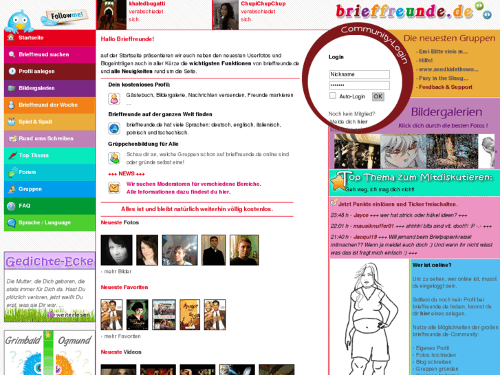 www.brieffreunde.de