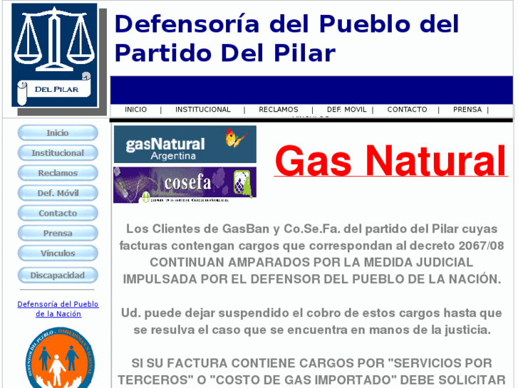 www.defensoriapilar.gov.ar