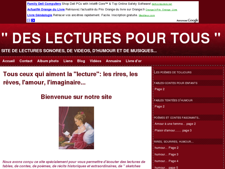 www.deslecturespourtous.com