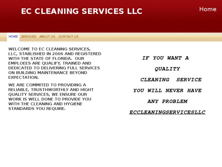 www.eccleaningservicesllc.com