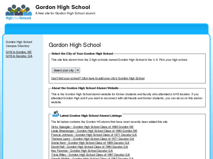 www.gordonhighschool.org