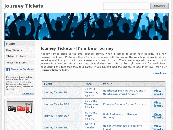 www.journeytickets.us