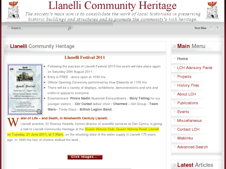 www.llanellicommunityheritage.com