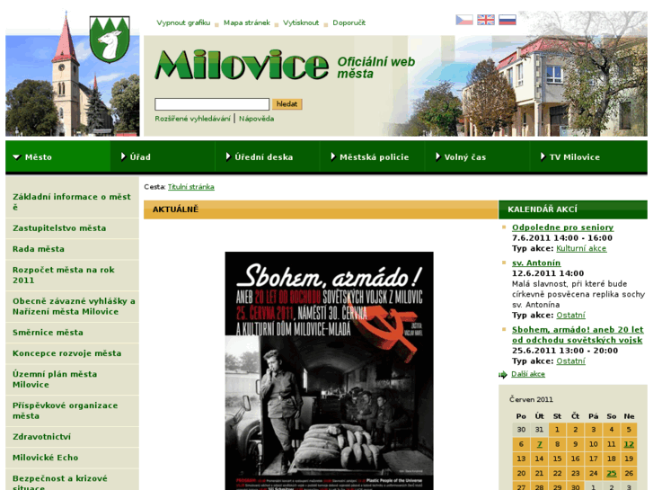 www.mesto-milovice.cz