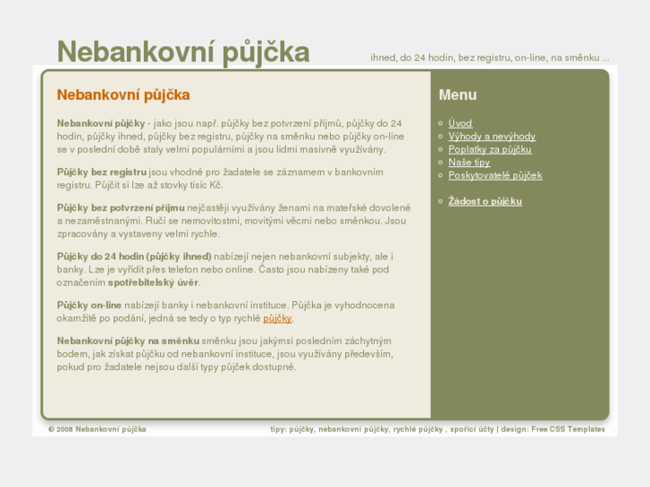 www.nebankovni-pujcka.net