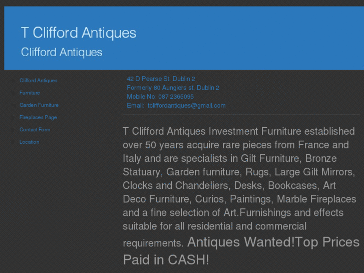 www.tcliffordantiques.com