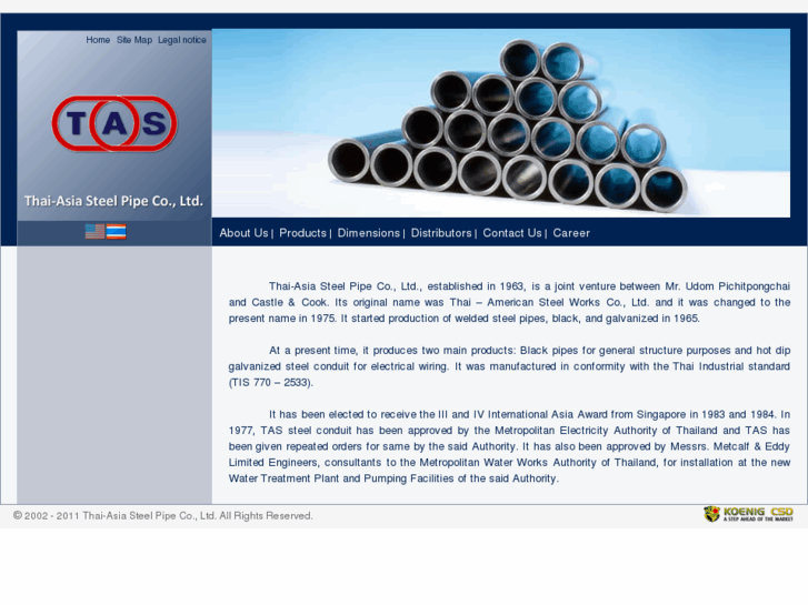 www.thaiasiasteelpipe.com