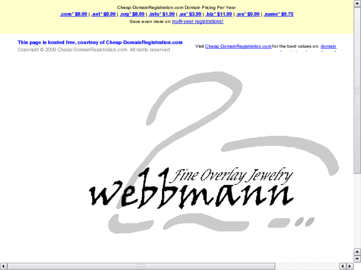 www.webbmannjewelrycompany.com