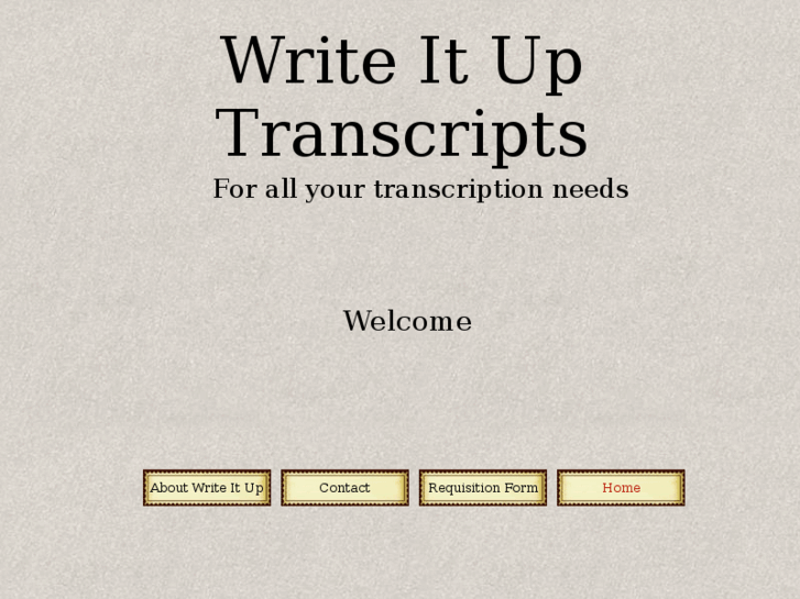 www.writeituptranscripts.com