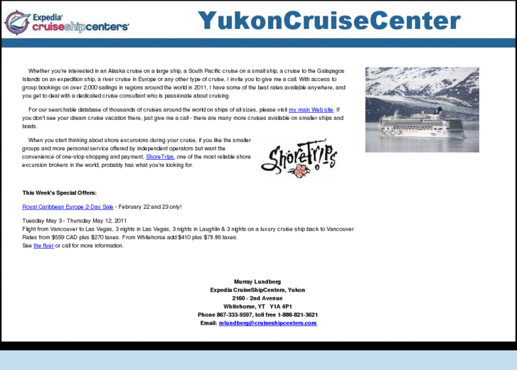 www.yukoncruisecenter.com