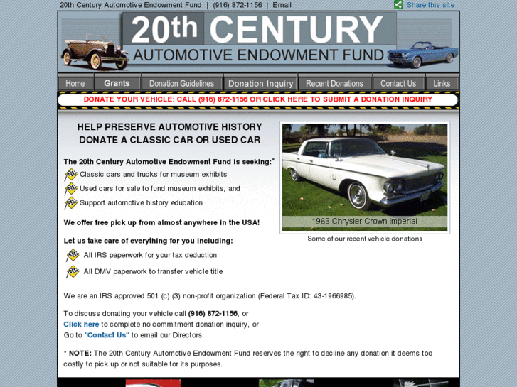 www.20thcenturycars.org