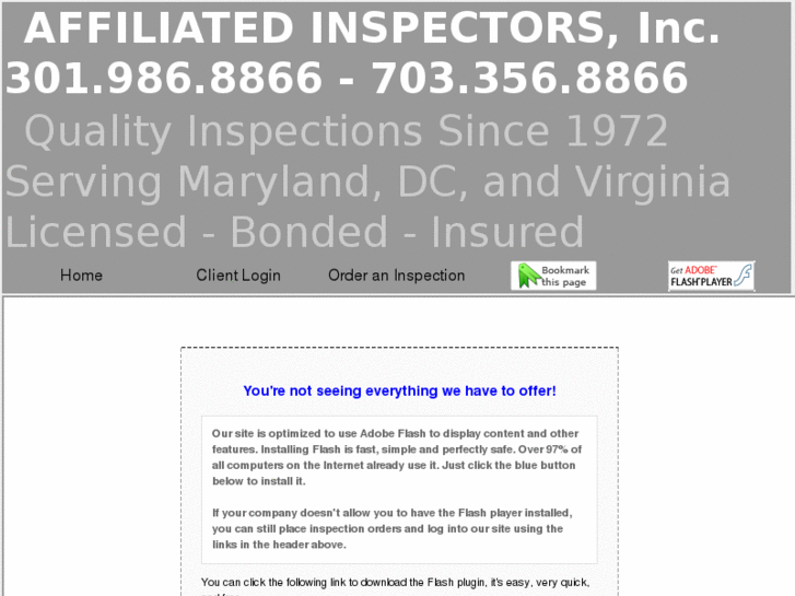 www.affiliatedinspector.com