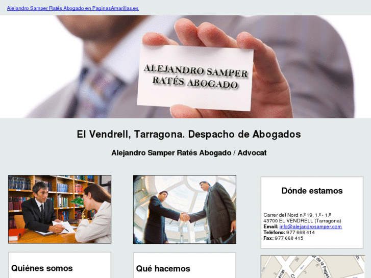 www.alejandrosamper.com