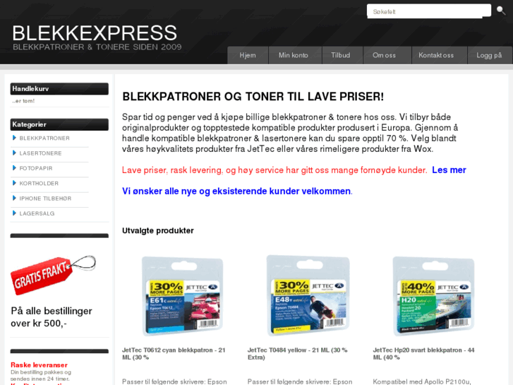 www.blekkexpress.no