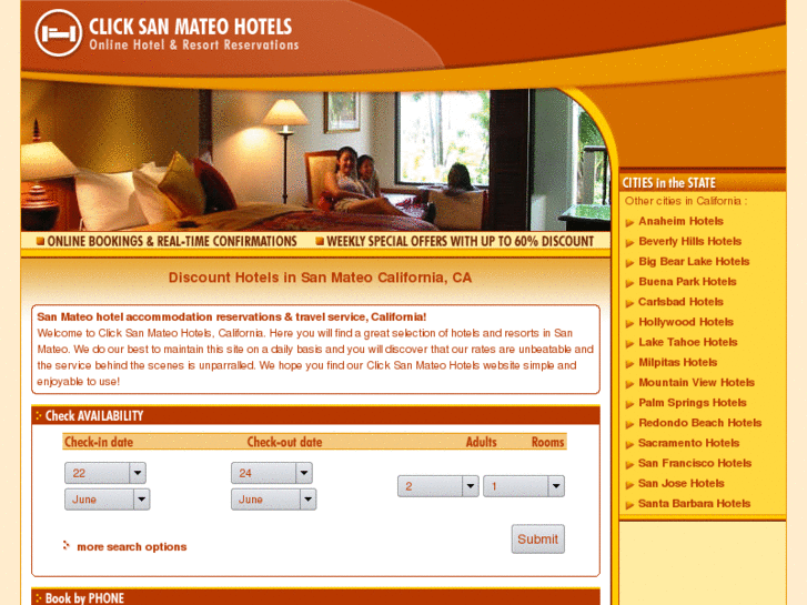 www.clicksanmateohotels.com