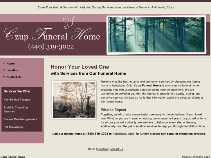 www.czupfuneralhome.com