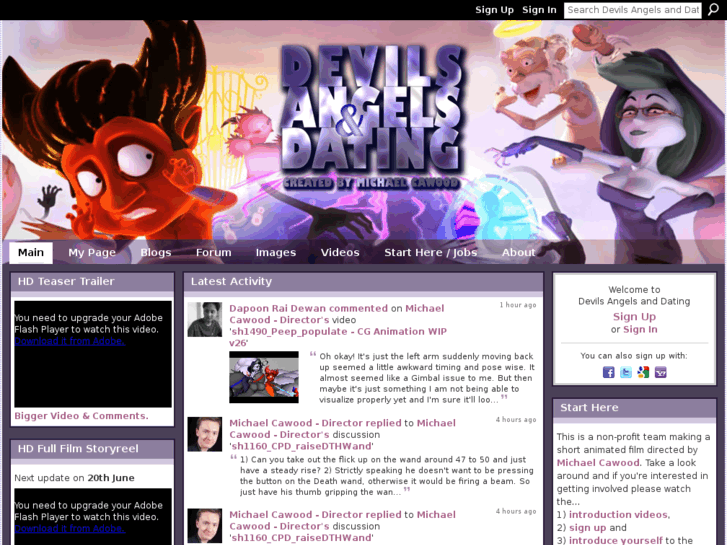 www.devilsangelsanddating.com