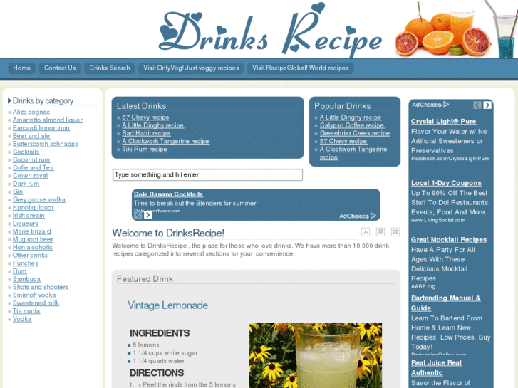 www.drinksrecipe.info