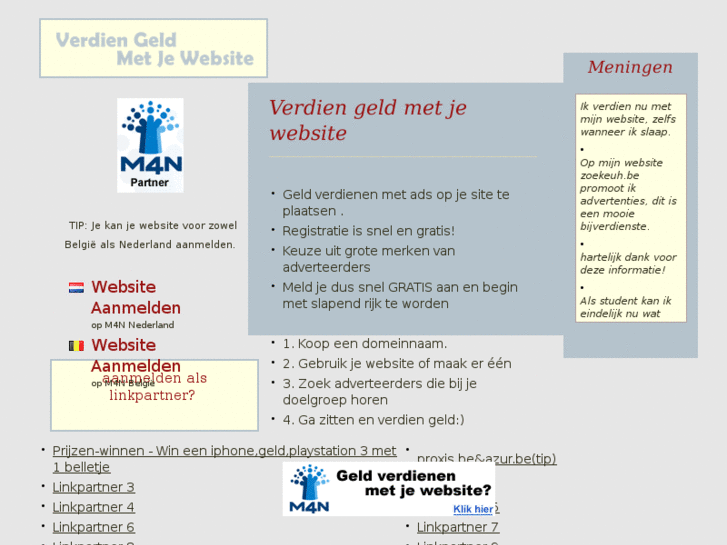 www.geldverdienenmetwebsite.com