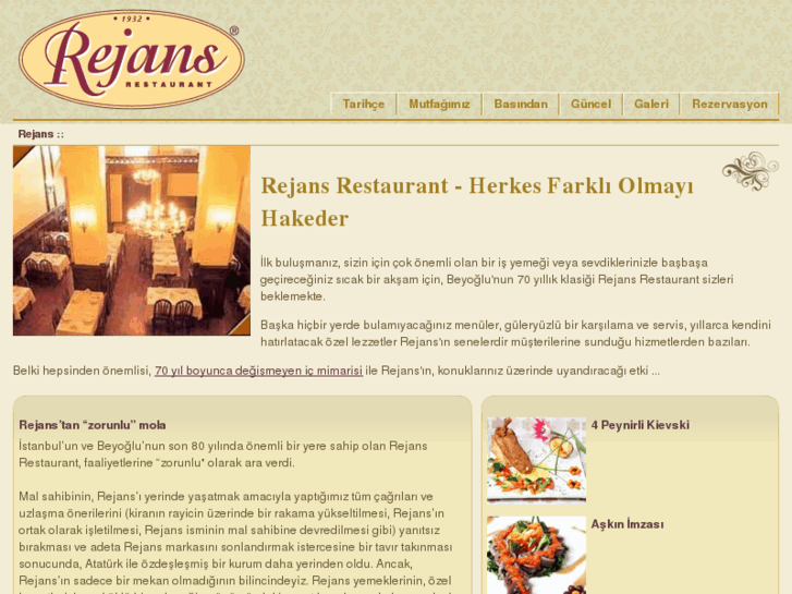 www.rejansrestaurant.com