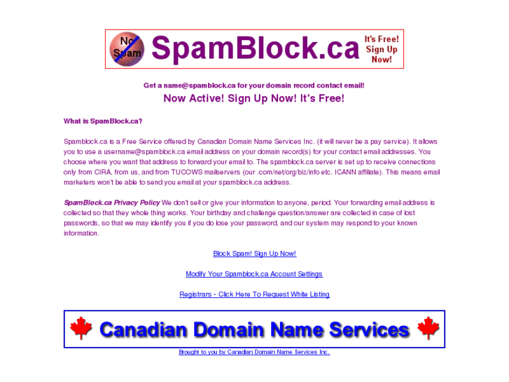 www.spamblock.ca