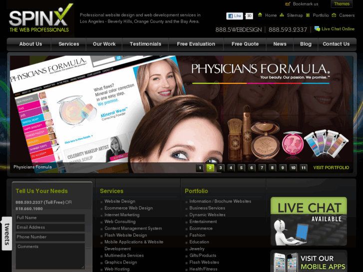 www.spinxwebdesign.com