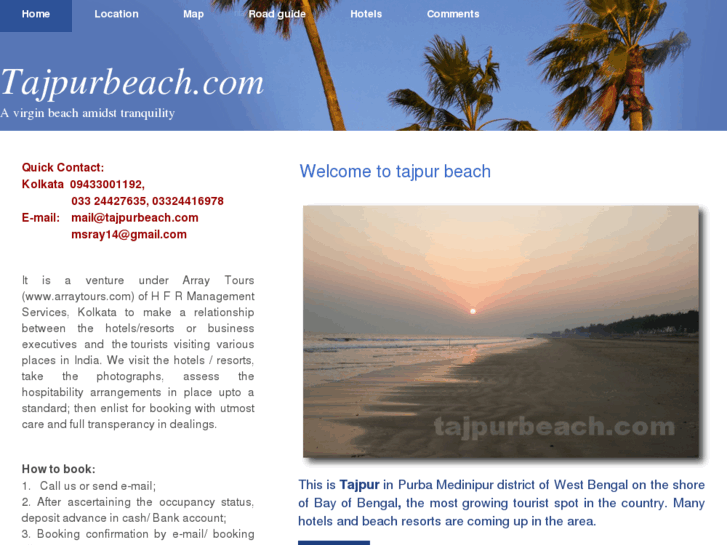 www.tajpurbeach.com