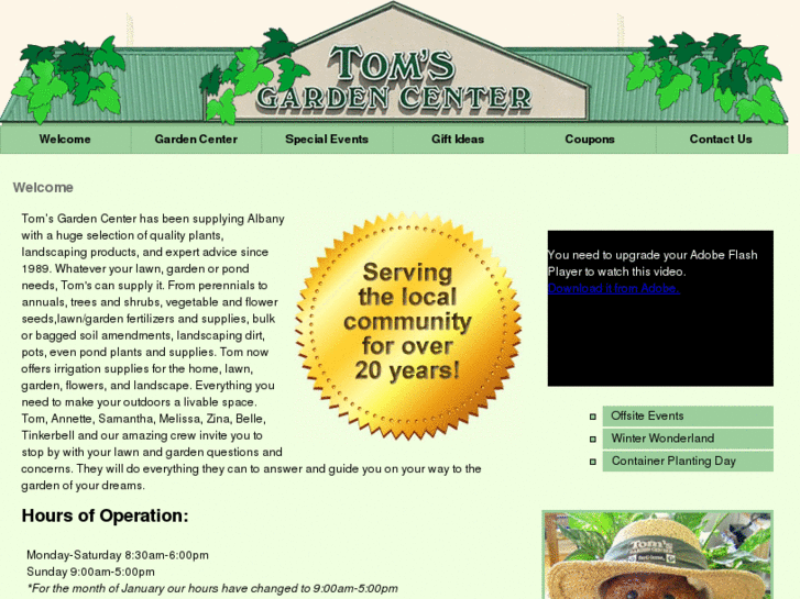 www.tomsgardencenter.com