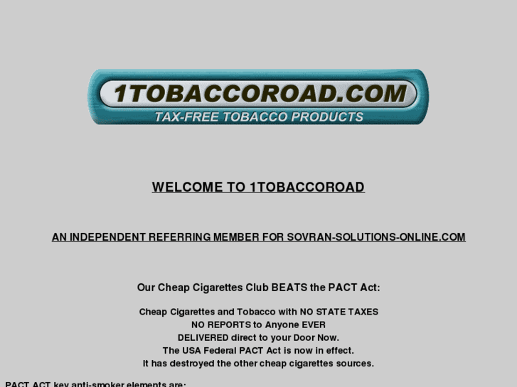 www.1tobaccoroad.com