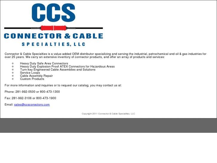 www.ccsconnectors.net