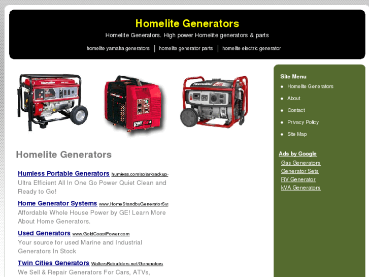 www.homelitegenerators.net