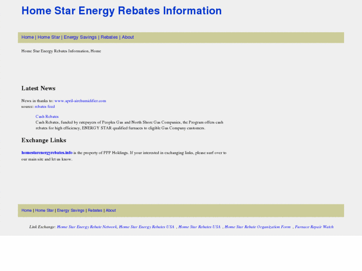 www.homestarenergyrebates.info