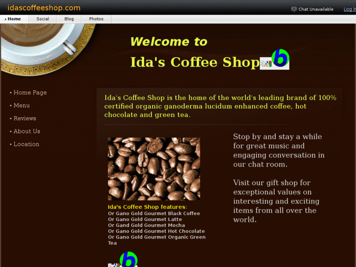 www.idascoffeeshop.com