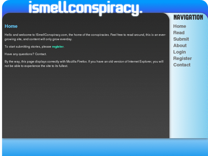 www.ismellconspiracy.com