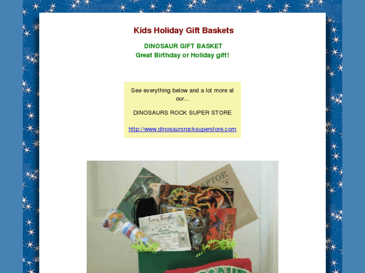 www.kids-holiday-gift-baskets.com