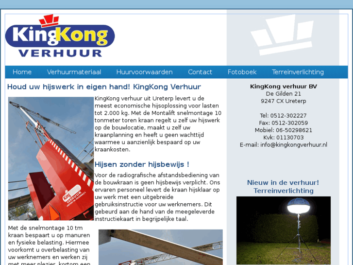 www.kingkongverhuur.nl