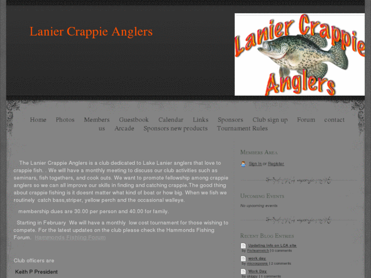 www.laniercrappieanglers.com