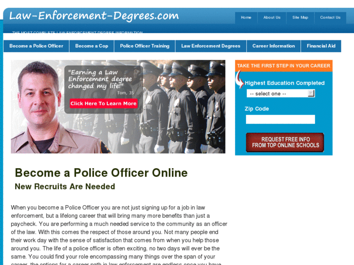 www.law-enforcement-degrees.com