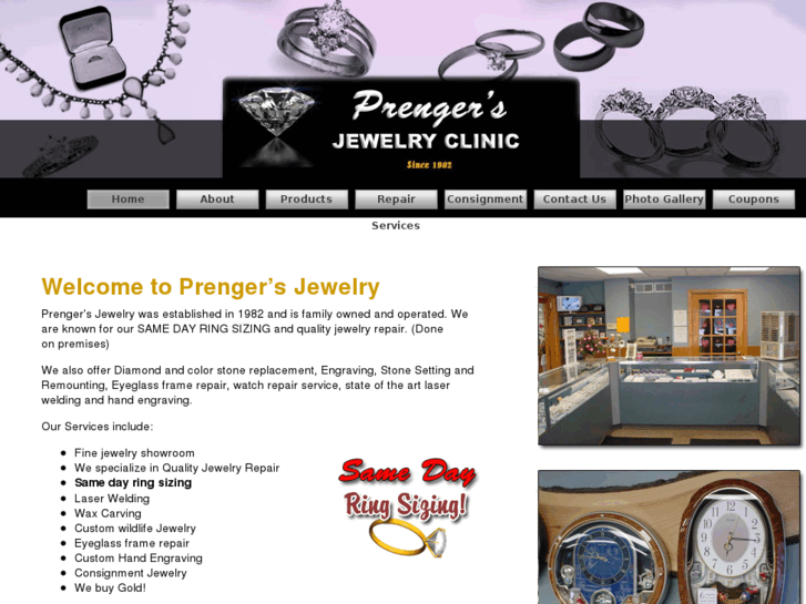 www.prengersjewelry.com