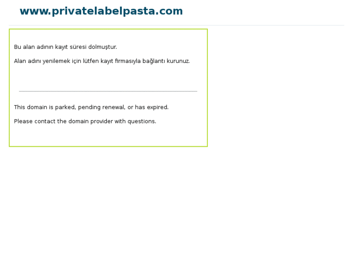 www.privatelabelpasta.com