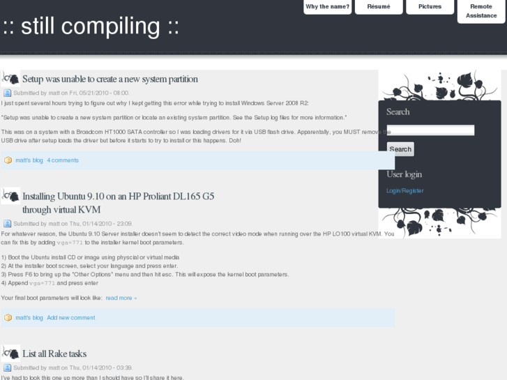 www.stillcompiling.com