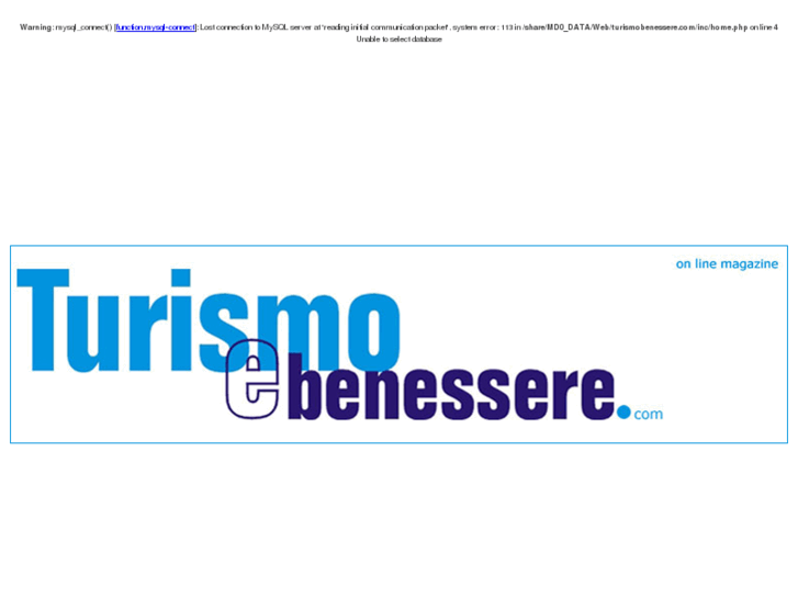 www.turismobenessere.com